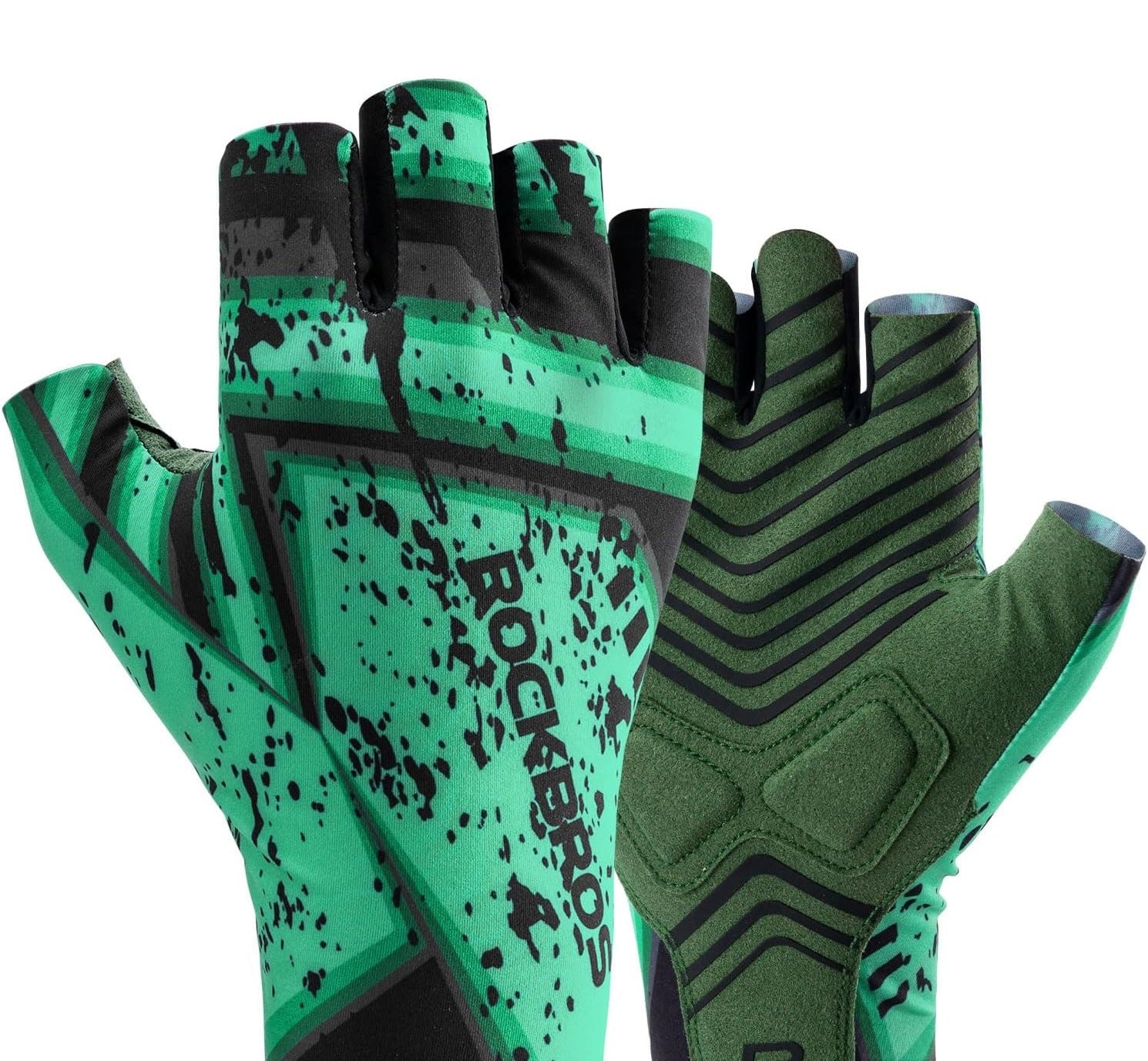 rockbros handschuhe ROCKBROS Fahrradhandschuhe Sport Halbfingerhandschuhe ohne Finger SBR – futurebikeshop.de