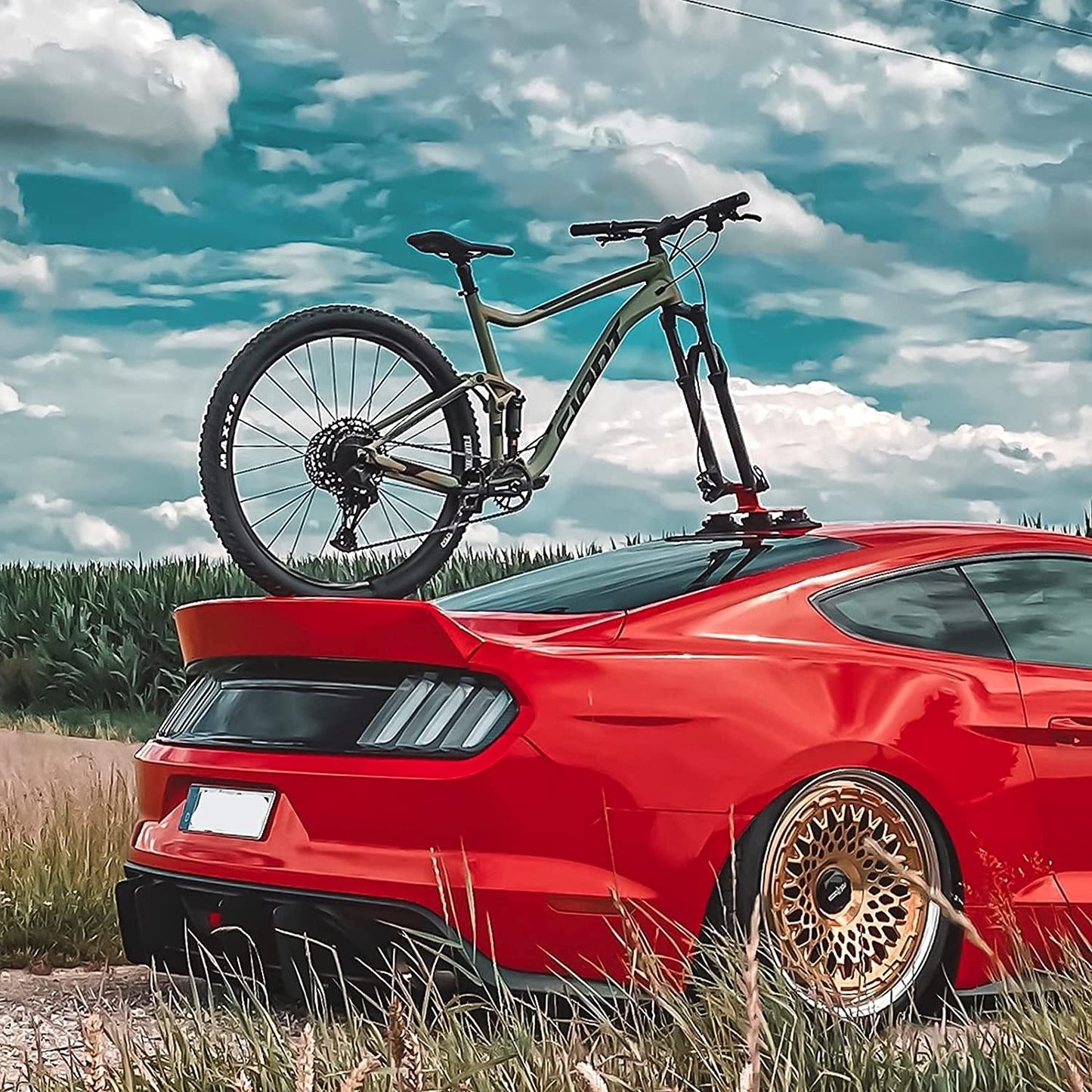 ROCKBROS XP100 Fahrradträger Dachgepäckträger Schnellmontage für 1-3 Fahrräder