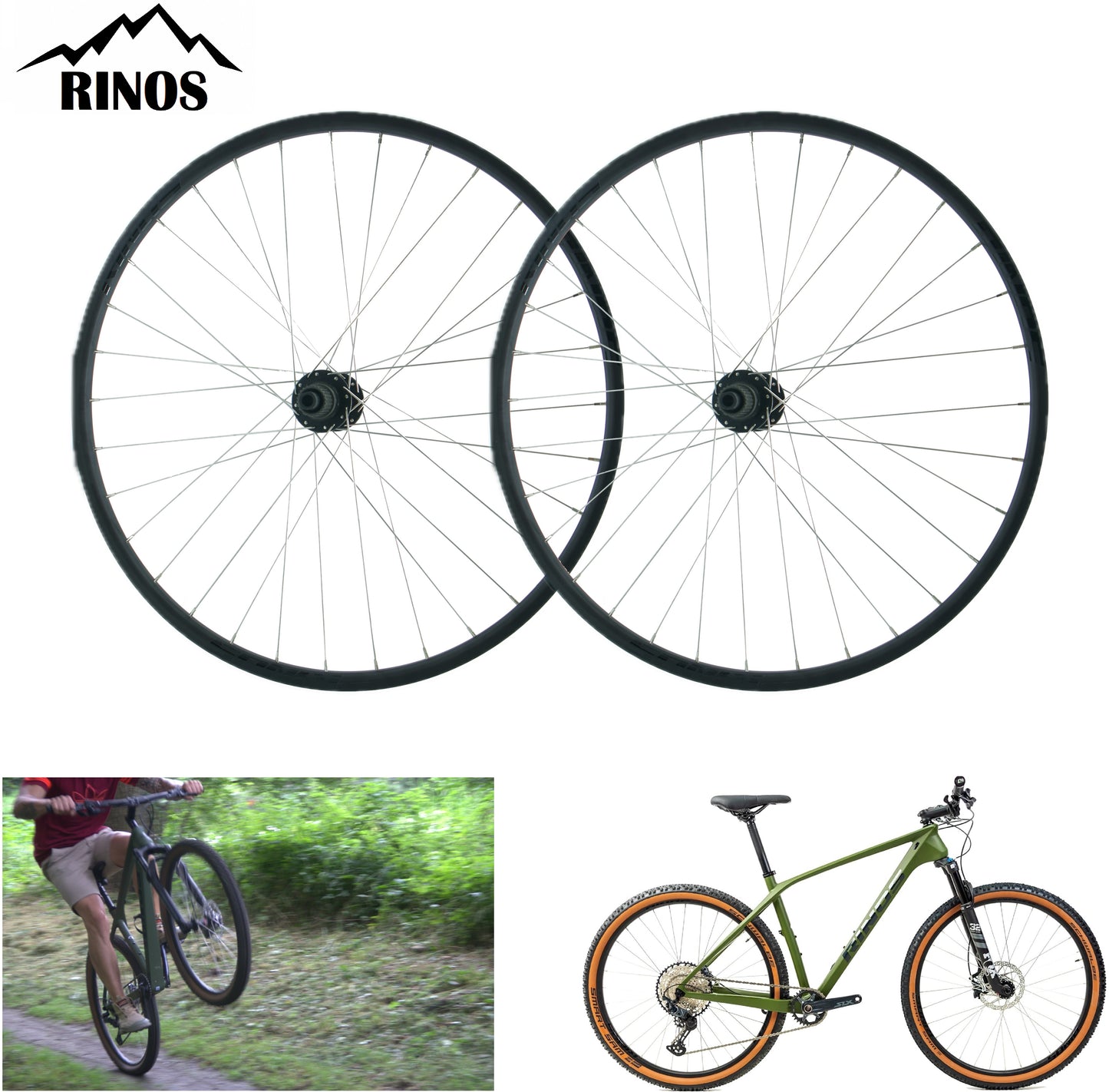 RINOS MTB Laufräder 29 Zoll
