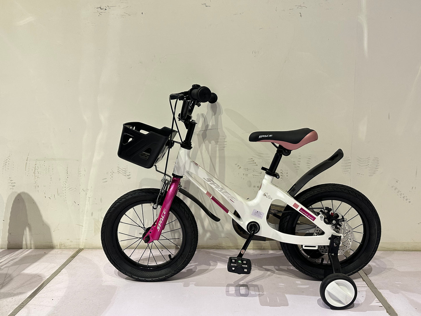 SKYS Kinderfahrrad von 3 bis 9 Jahren 14/16/18 Zoll Rosa