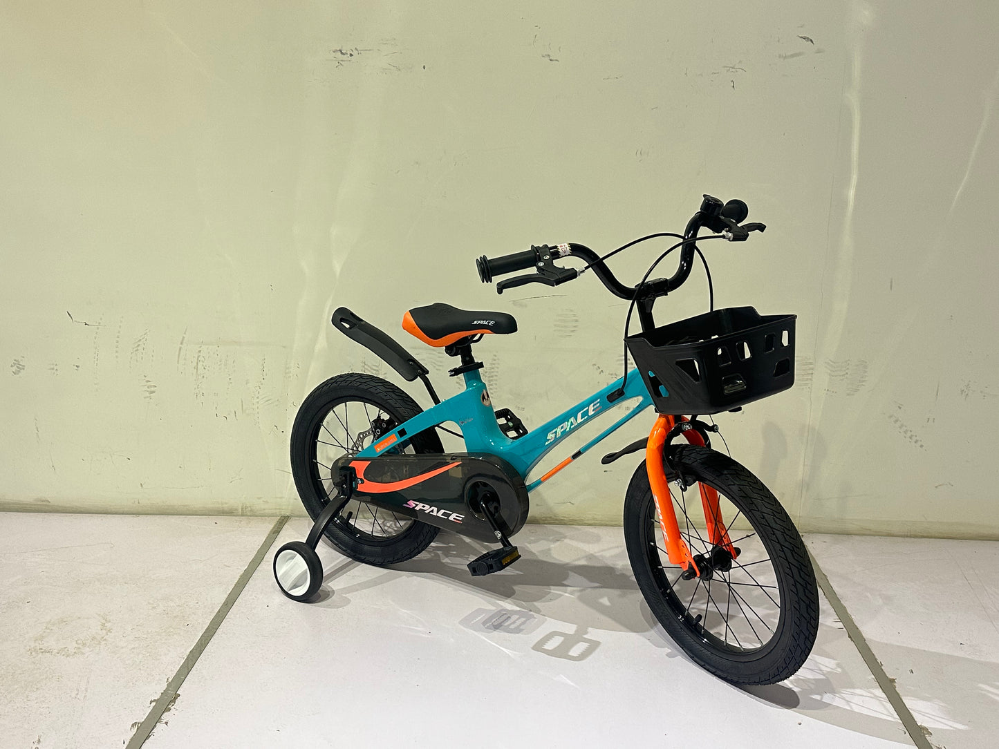 SKYS Kinderfahrrad von 3 bis 9 Jahren 14/16/18 Zoll Blau Orange