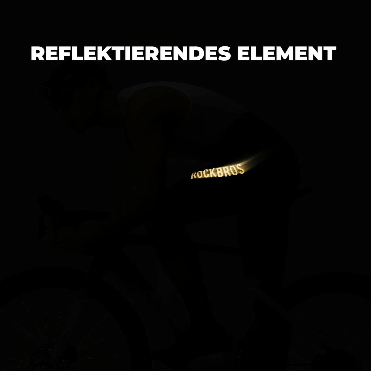 ROCKBROS Fahrradhose Kurz Gepolstert Herren