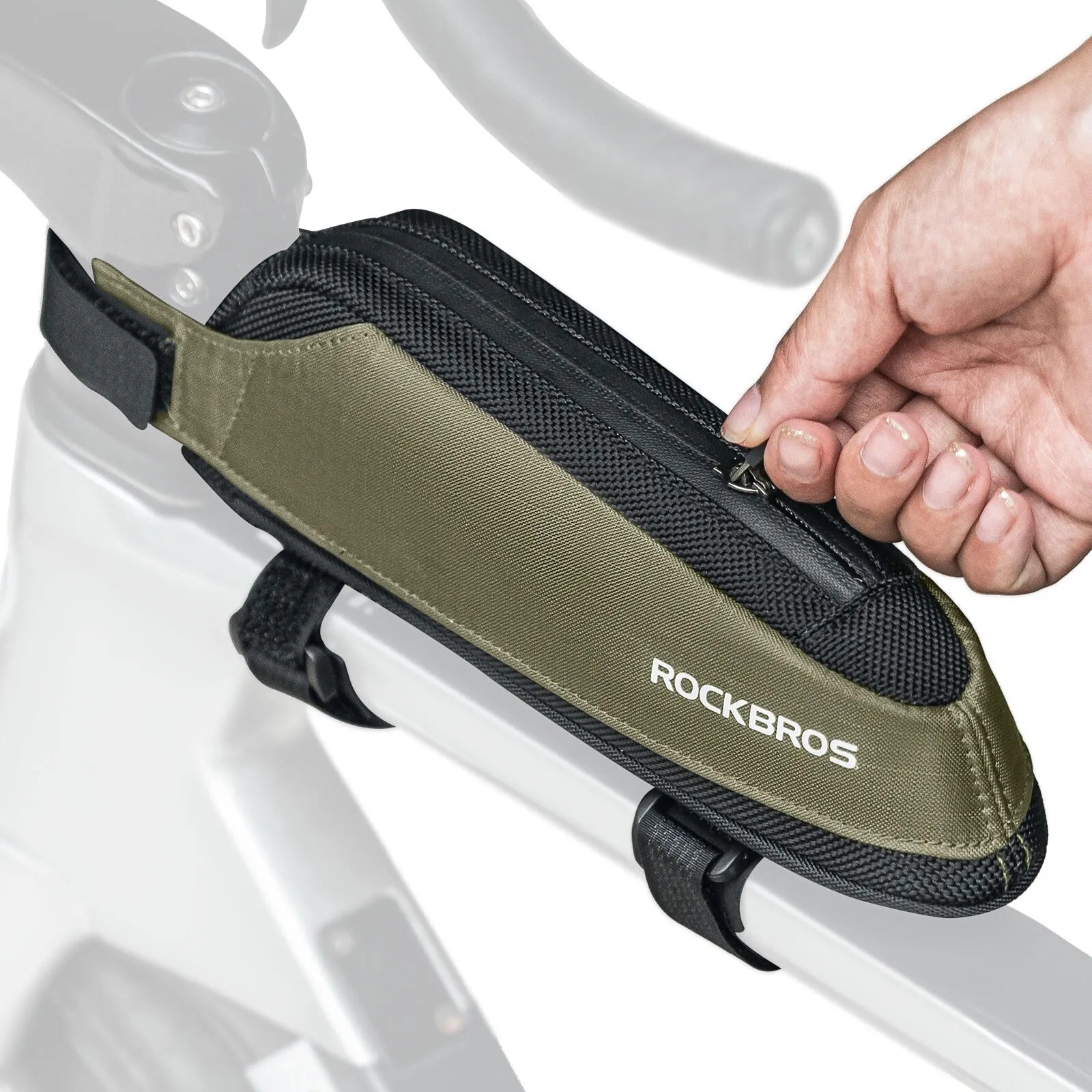 ROCKBROS Rahmentasche Unterrohrtasche Fahrradtasche Rennrad MTB –