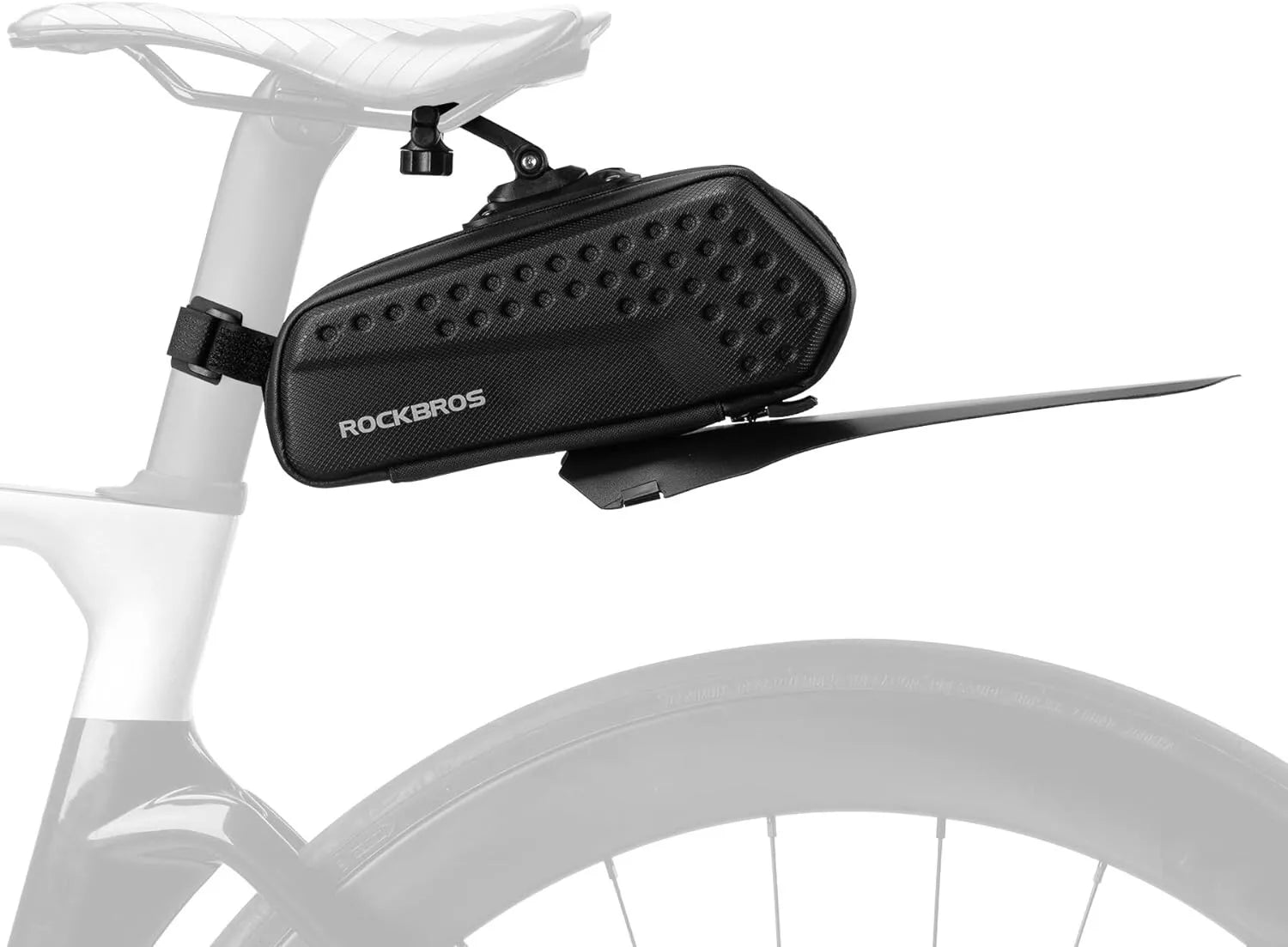 ROCKBROS Satteltasche Hartschale Fahrradtasche mit Schutzblech & Schne –