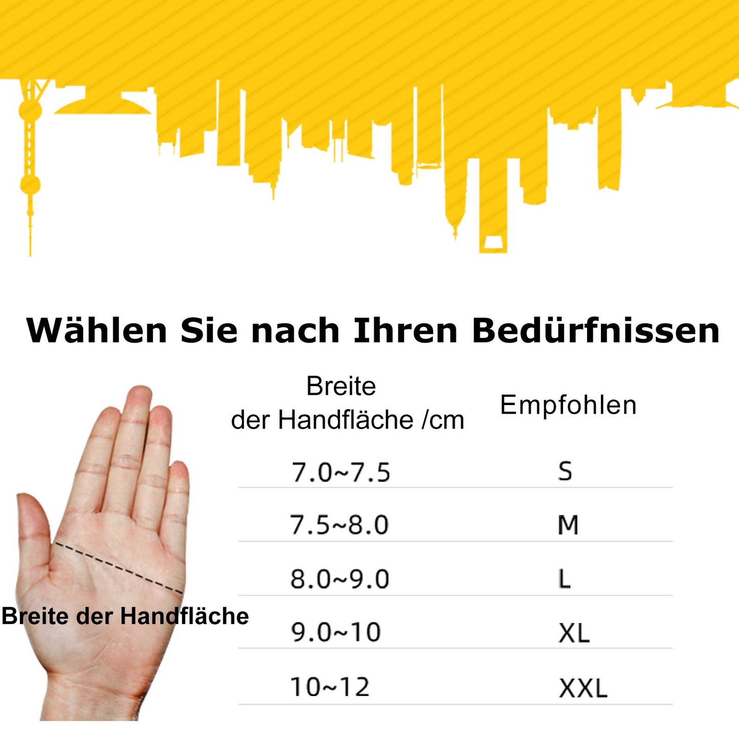 Antirutsch-Reithandschuhe mit reflektierenden Halbfingern S-XXL ROCKBROS