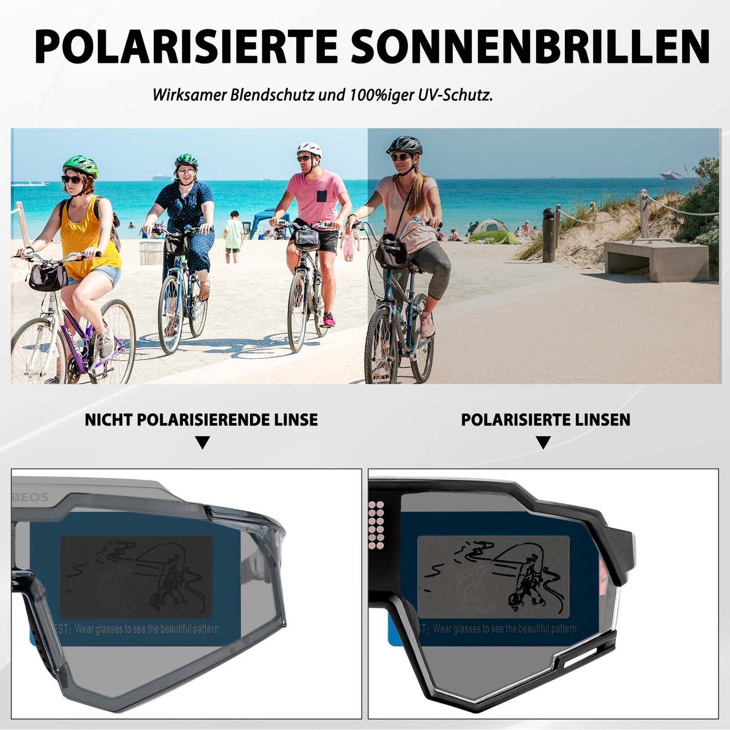elektronische Selbsttönend Brille intelligente Fahrradbrille ROCKBROS