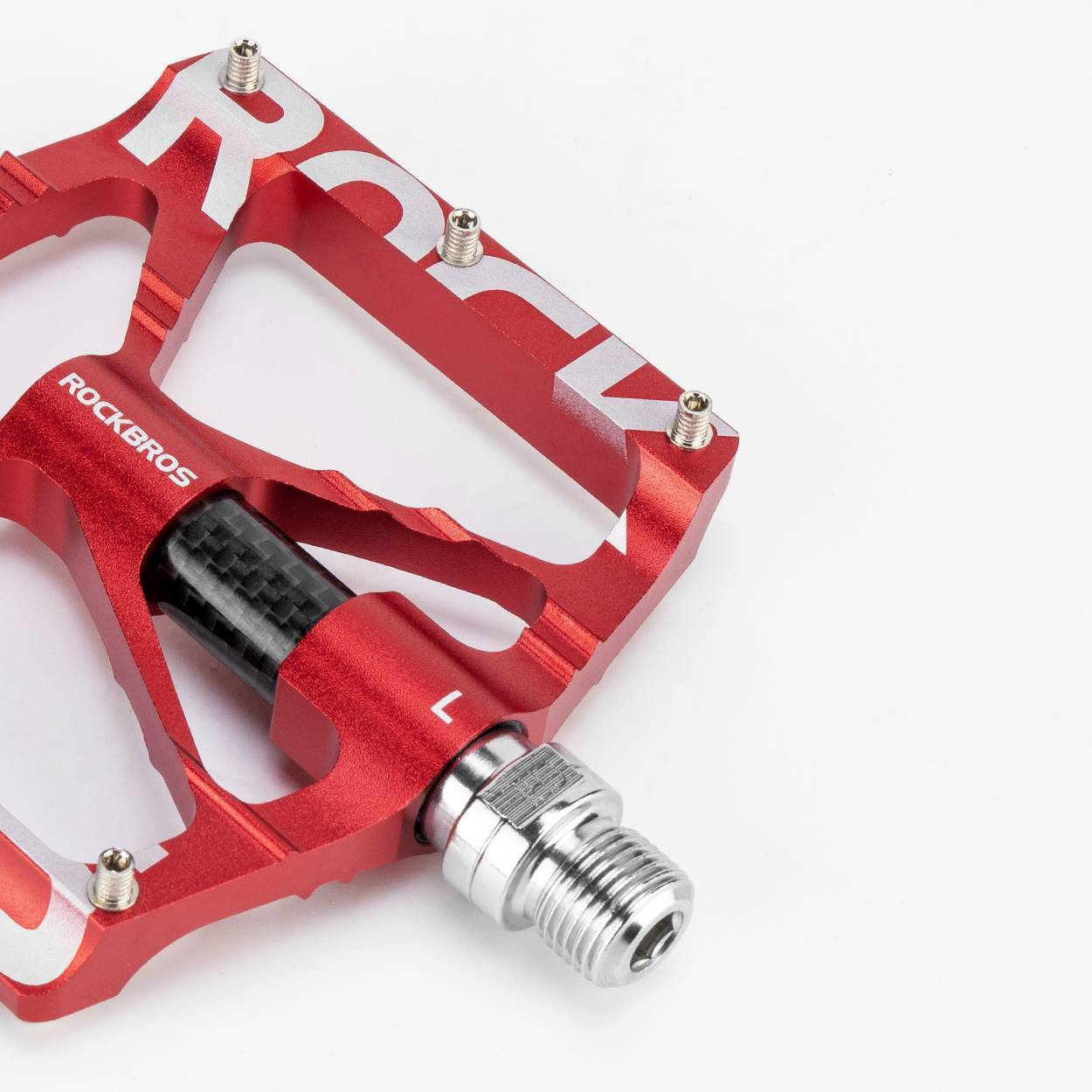 Fahrradpedale 9/16 Zoll Alu MTB Pedale mit Abgedichtete Lager ROCKBROS