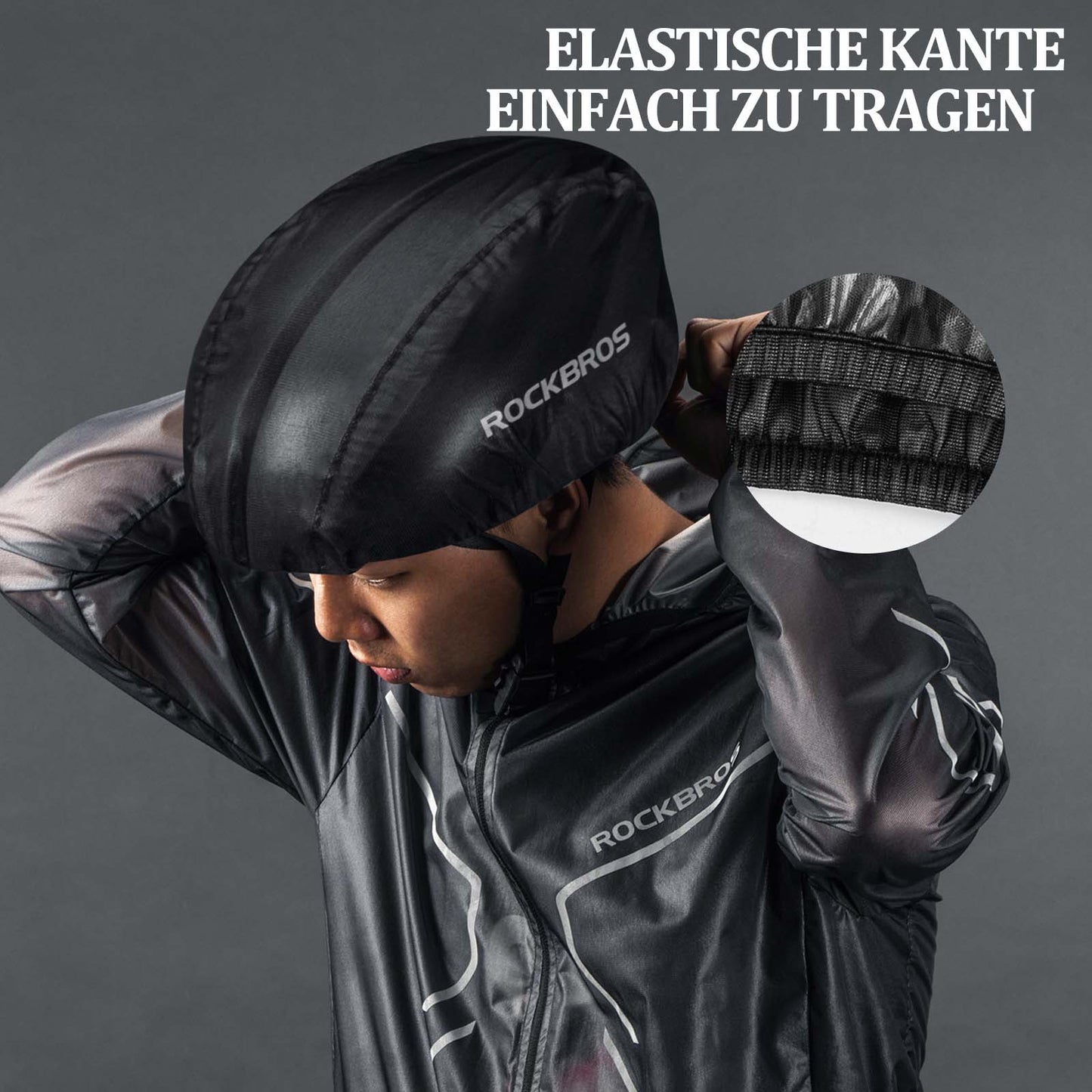 Helm Cover wasserdicht staubdicht Helmüberzug für Fahrradhelm ROCKBROS