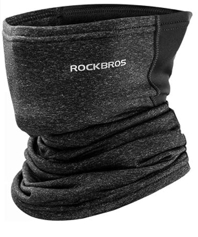 ROCKBROS Multifunktionstuch Halbe Sturmhaube Nackenwärmer Winterdicht Warm Halstuch Schlauchtuch Atmungsaktiv Gesichtsbedeckung Balaclava