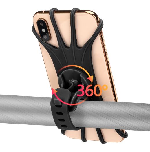 universal handyhalterung für fahrrad ROCKBROS Handyhalter Fahrrad 360° Drehbar Handyhalterung für 4.0-6.8" – futurebikeshop.de