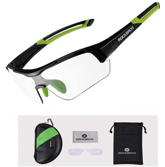 ROCKBROS 10111 Sonnenbrille Photochromatische Radbrille