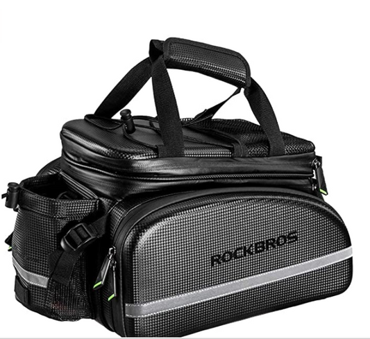 ROCKBROS A6-6 Fahrrad Hinter Gepäckträgertasche 10-35L Kameratasche