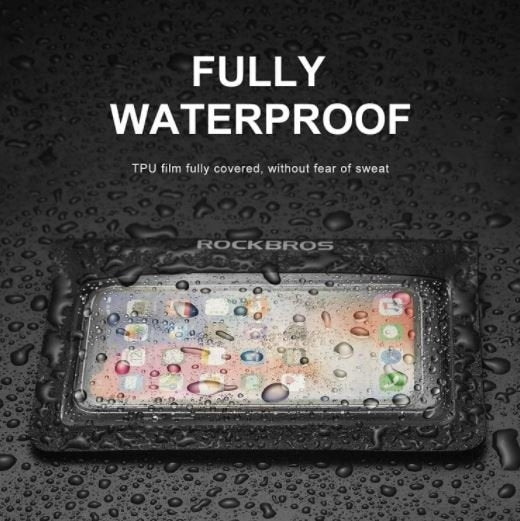 ROCKBROS Fahrrad Schweißfänger für Rollentrainer Anti-Schweiß Atmungsaktiv Grau