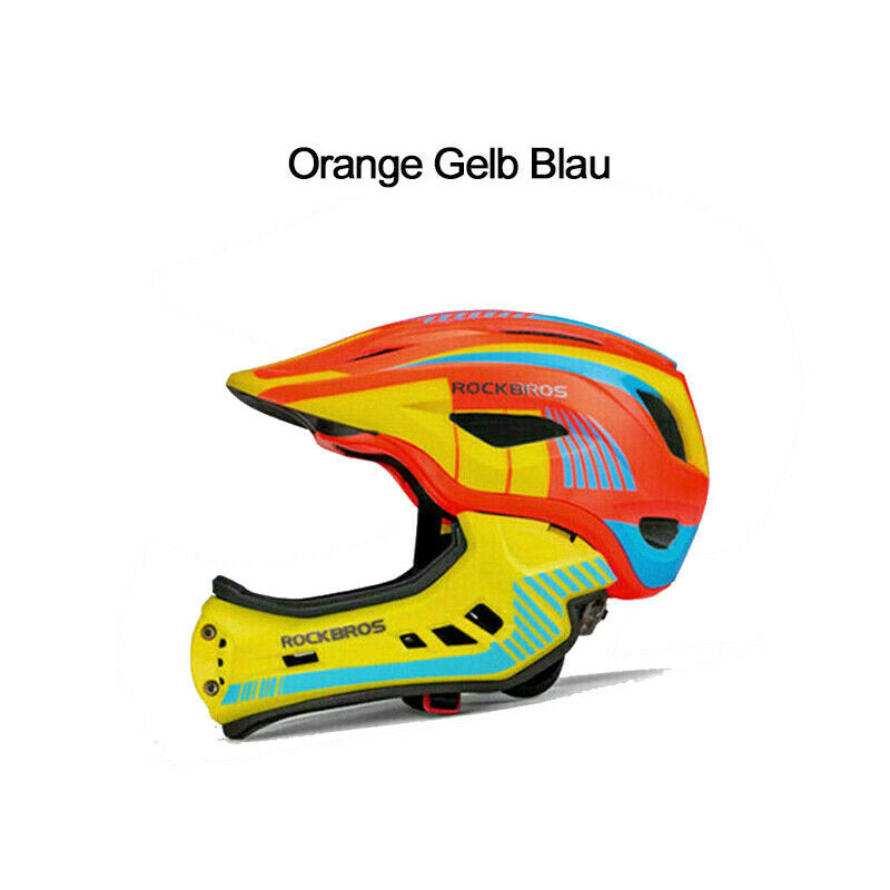 kinder mtb helm mit abnehmbaren kinnschutz Kinderhelm ROCKBROS TT-32S