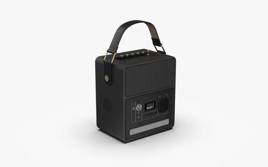 Sound Powerstation 538 W und leistungsstarker lauter kabelloser tragbarer Bluetooth-Heimlautsprecher und integrierte Ladestation, 230V Steckdose, 65W USB-C PD, für Outdoor