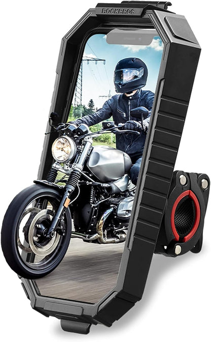 ROCKBROS Handyhalterung aus Silikon 360 Grad Drehbar für Motorrad & Fahrrad  – ROCKBROS-EU