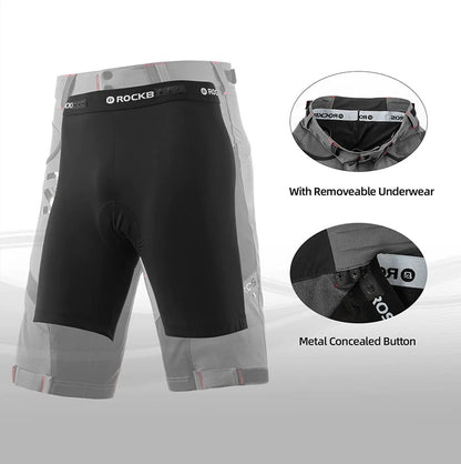 ROCKBROS Elite Shorts mit Innenhose & Polster Herren