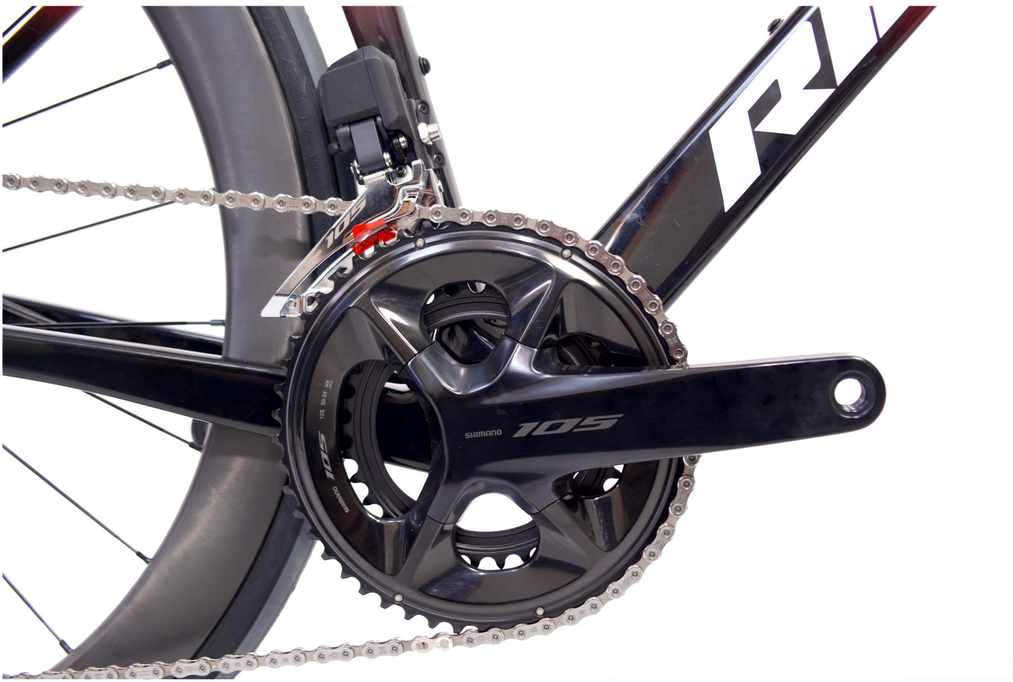 RINOS Vollcarbon Rennrad 700C Shimano 105 Di2 R7150 24 Gang Odin 6.1