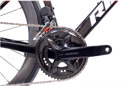 RINOS Vollcarbon Rennrad 700C Shimano 105 Di2 R7150 24 Gang Odin 6.1