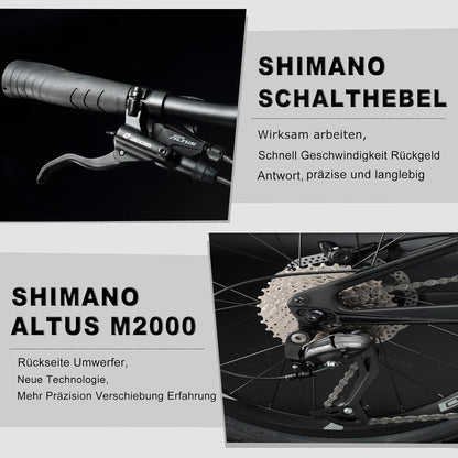 KABON City Faltrad Carbon Shimano Altus 9S 20 Zoll mit Carbon Laufrädern