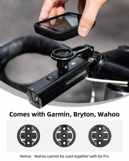 ROCKBROS Fahrradcomputer Halterung für Garmin,Bryton,Wahoo,GPS Lenkerhalter Alu