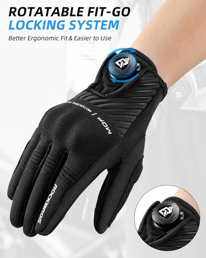 ROCKBROS Motorradhandschuhe Herren Handschuhe Motorrad Sommer Schutzha –