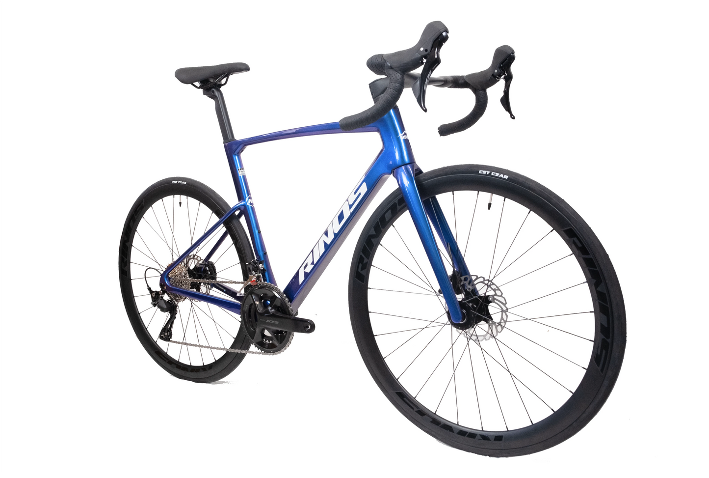 RINOS Carbon Rennrad 700C Shimano 105 R7120 24 Gänge Odin 4.0