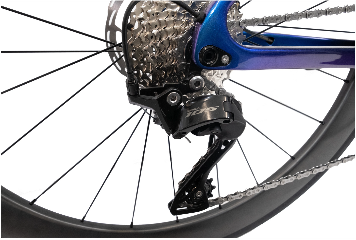 RINOS Carbon Rennrad 700C Shimano 105 R7120 24 Gänge Odin 4.1 mit Carbon Laufrädern