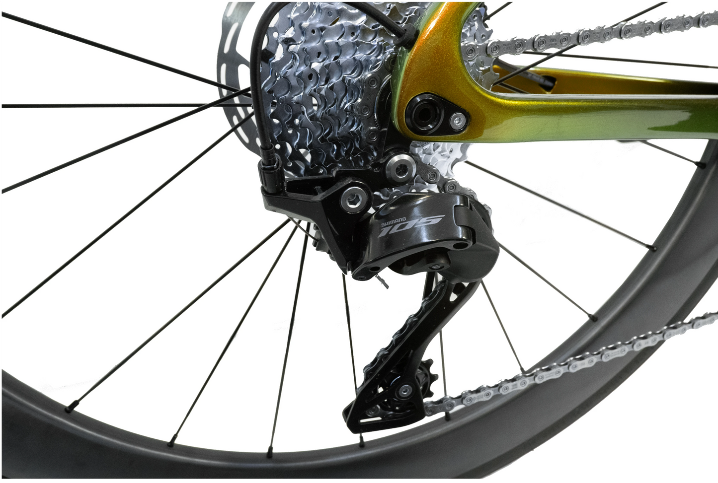 RINOS Carbon Rennrad 700C Shimano 105 R7120 24 Gänge Odin 4.1 mit Carbon Laufrädern