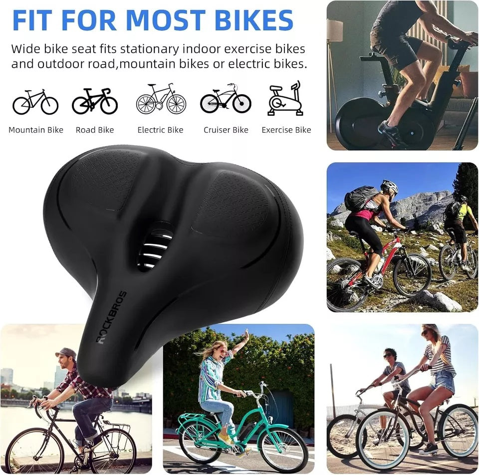ROCKBROS Breite Fahrradsattel Sattel fr Heimtrainer/Fahrrad Peloton B futurebikeshop.de ROCKBROS Breite Fahrradsattel Sattel fr Heimtrainer/Fahrrad Peloton B futurebikeshop.de