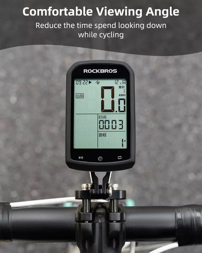 ROCKBROS Fahrradcomputer Halterung für Garmin,Bryton,Wahoo,GPS Lenkerhalter Alu