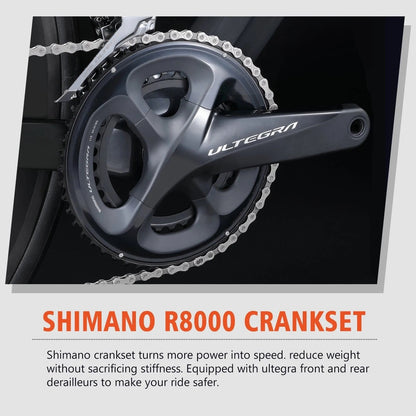 RINOS Carbon Gravel Bike Sandman 5.0 Shimano R8000