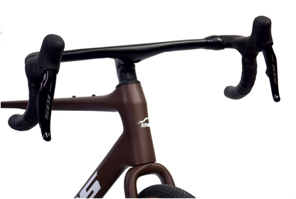 RINOS Carbon Gravel Bike 700C Shimano 105 Di2 R7150 24 Gang Sandman 8.0