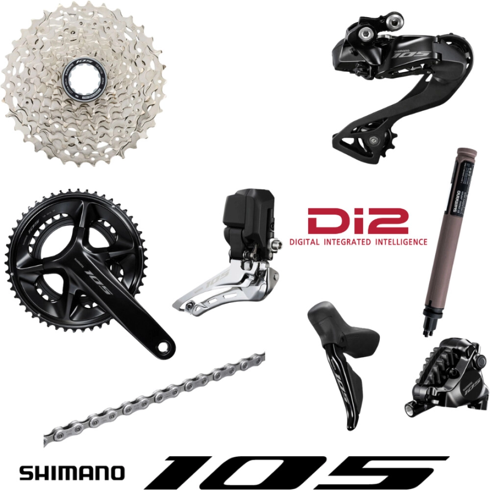 Shimano 105 Di2 R7170 2x12-Fach Schaltgruppe