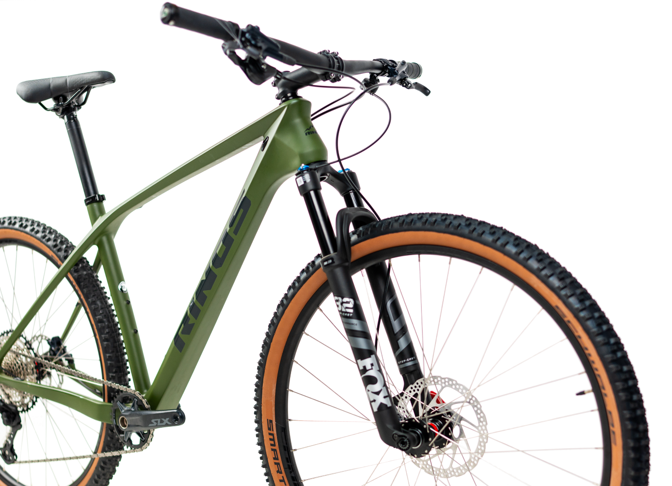 mountainbike 12 gänge RINOS Gaia4.0 Carbon MTB Shimano SLX 12 Gänge FOX Hardtail – futurebikeshop.de