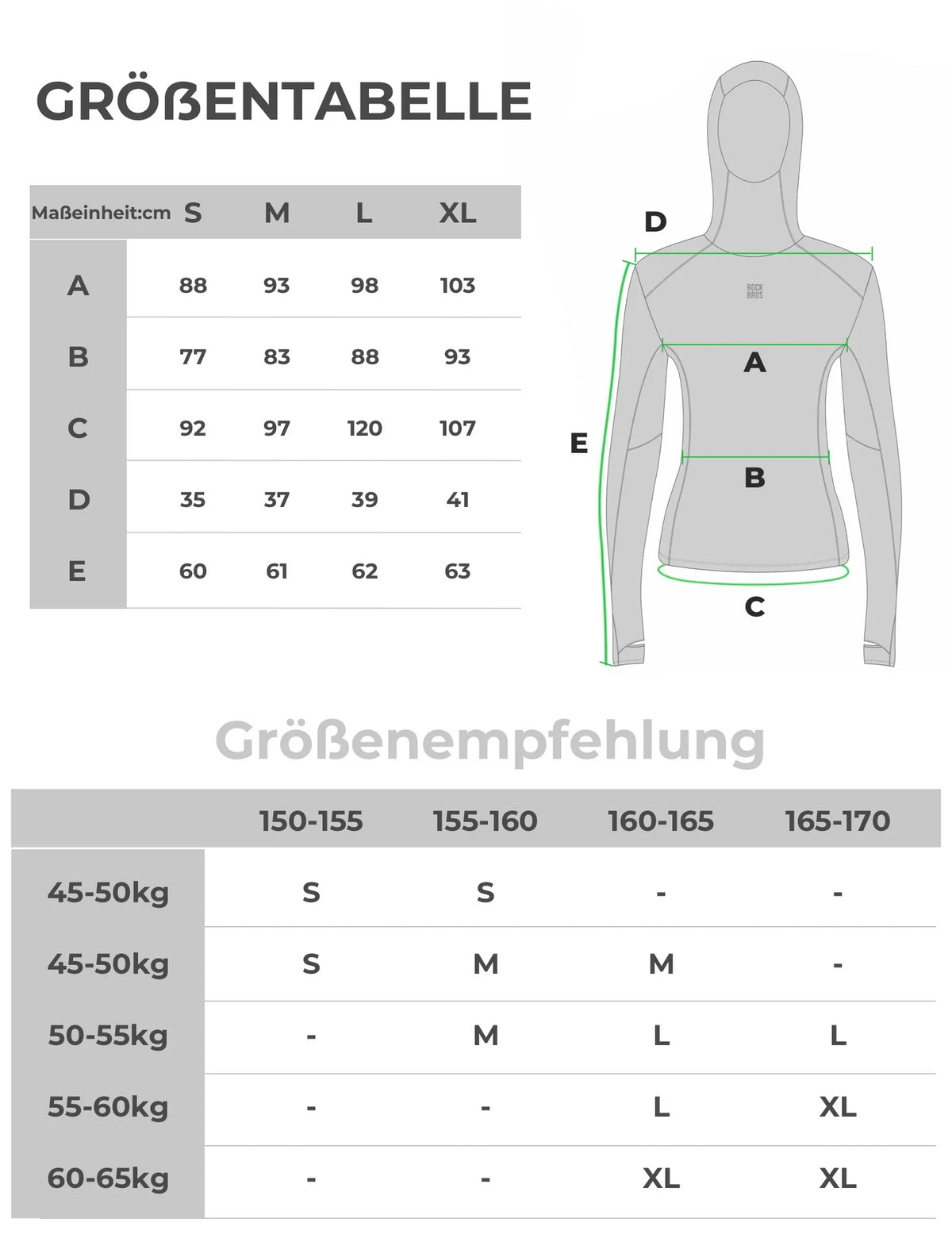 ROCKBROS Damen Langarm Radtrikot