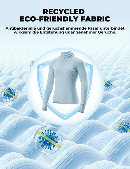 ROCKBROS Damen Langarm Radtrikot