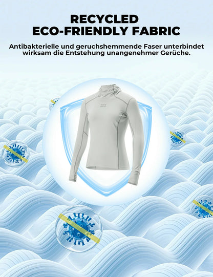 ROCKBROS Damen Langarm Radtrikot