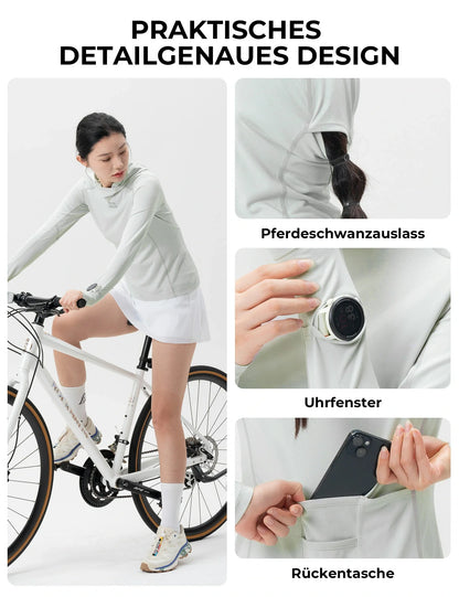 ROCKBROS Damen Langarm Radtrikot