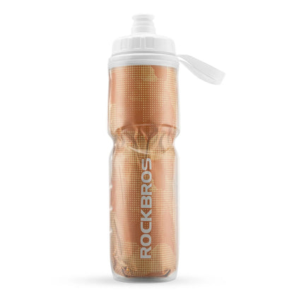ROCKBROS Fahrrad Trinkflasche 670ML Drückbare