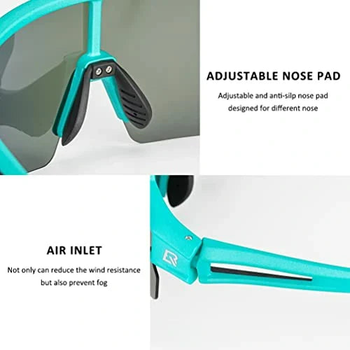 ROCKBROS Fahrradbrille Polarisierte Sonnenbrille UV400 SP204