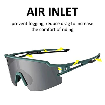 ROCKBROS Fahrradbrille Polarisierte Sonnenbrille UV400 SP204