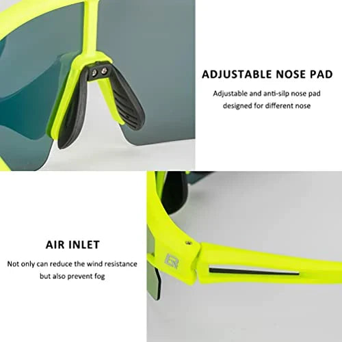 ROCKBROS Fahrradbrille Polarisierte Sonnenbrille UV400 SP204