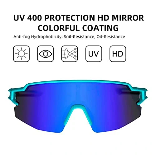 ROCKBROS Fahrradbrille Polarisierte Sonnenbrille UV400 SP204