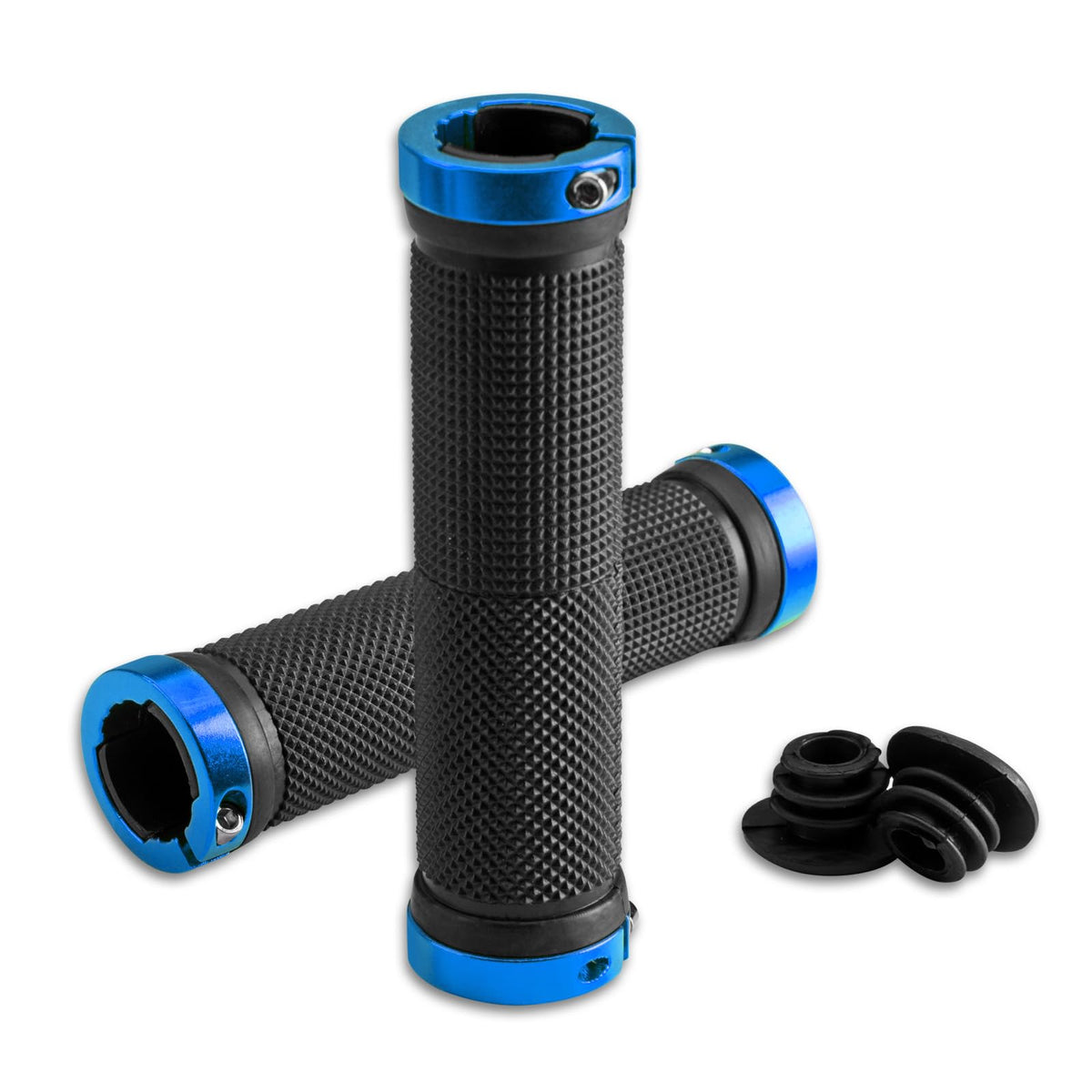 ROCKBROS Fahrradgriffe 22mm mit Aluminium Lock-On System