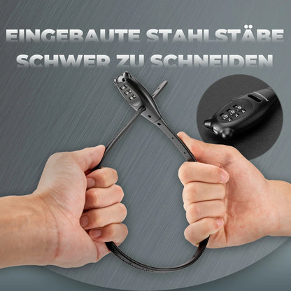 ROCKBROS Fahrradschloss, Kabelschloss Fahrrad mit 3 Zahlencode