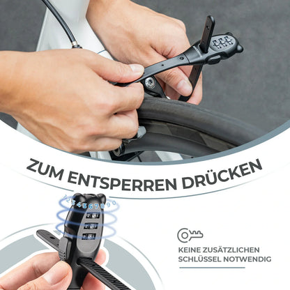 ROCKBROS Fahrradschloss, Kabelschloss Fahrrad mit 3 Zahlencode
