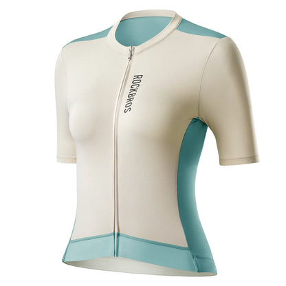 ROCKBROS Fahrradtrikot Damen Sommer Kurzarm Atmungsaktiv Radtrikot
