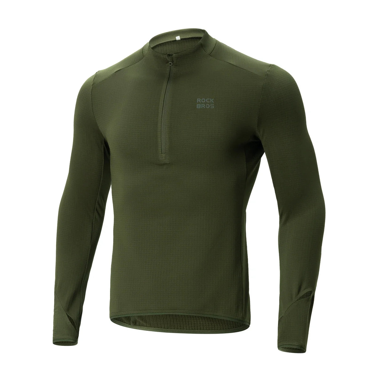 ROCKBROS Fahrradtrikot Radtrikot Langarm Herren Winter Warm Fleece Schnelltrocknendes Atmungsaktiv