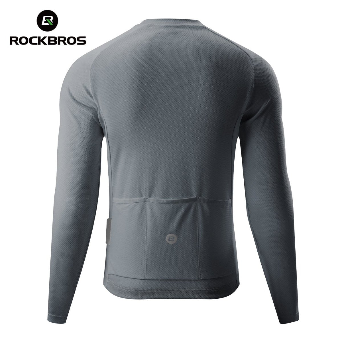 ROCKBROS Fahrradtrikot Langarm mit kurzem Frontreißverschluss - Modell YDCX011
